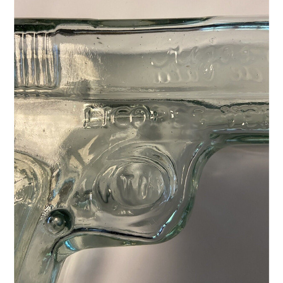 Hijos de Villa Tequila Empty 9mm Gun Glock Shaped Bottle Limited Numbered #49396 - Picture 9 of 11